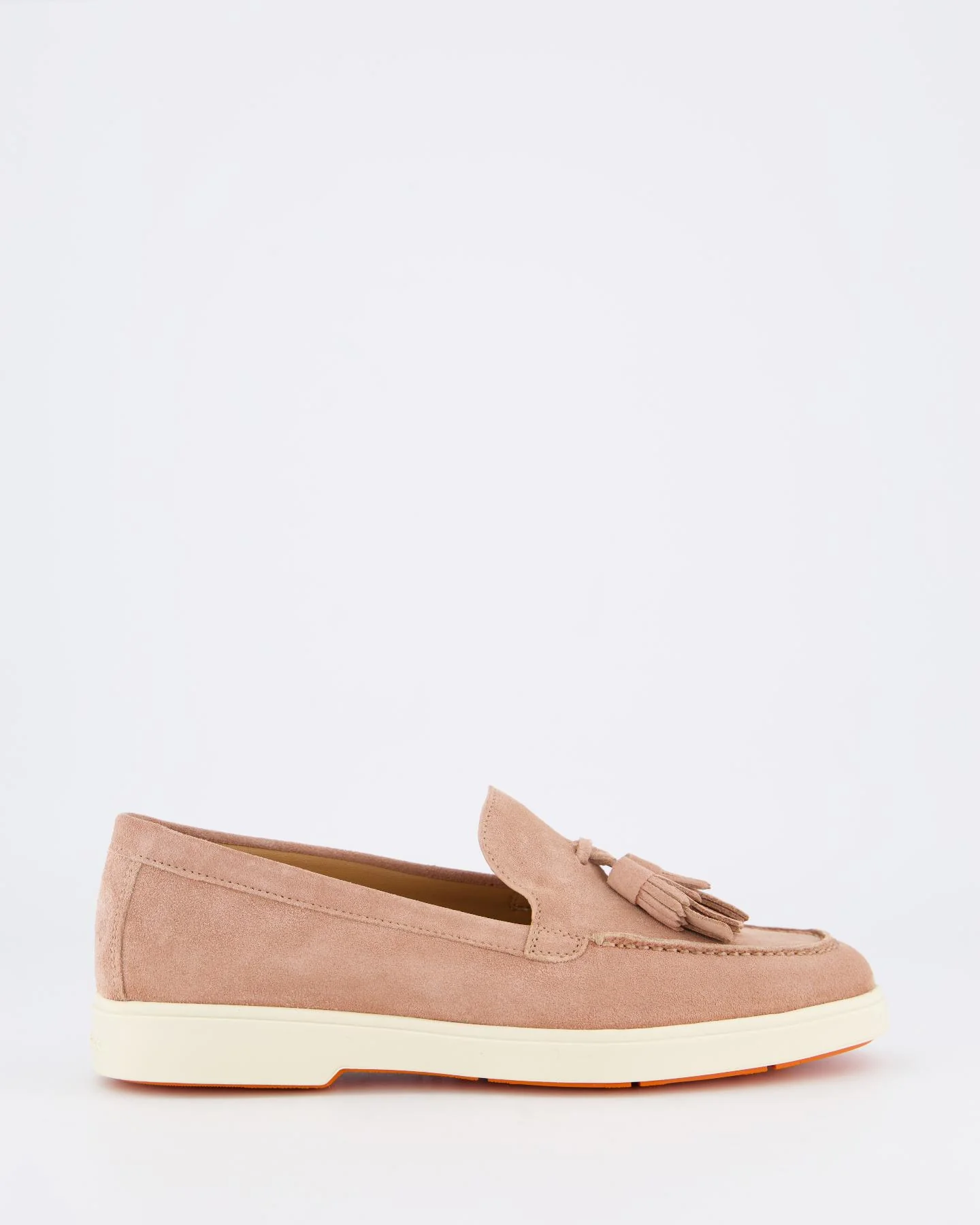 Santoni Dames feudal loafer powder