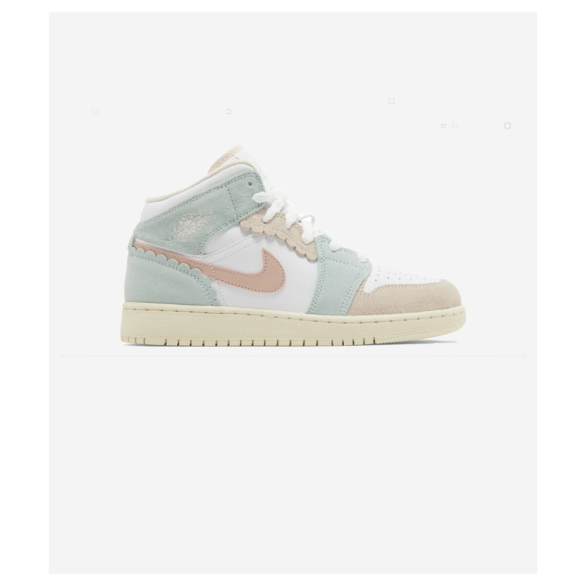 Sneakers Nike Jordan 1 Mid SE Pink Oxford (GS)