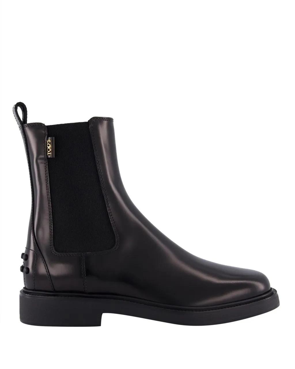 Tod's Boots - Dames Gomma 20L Tronch.Elast. in zwart