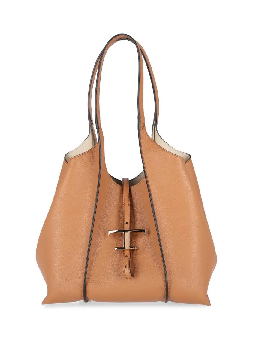 Tod's Shoppers & Totes - Spacious Brown Tote Bag With Structured Silhouette in bruin