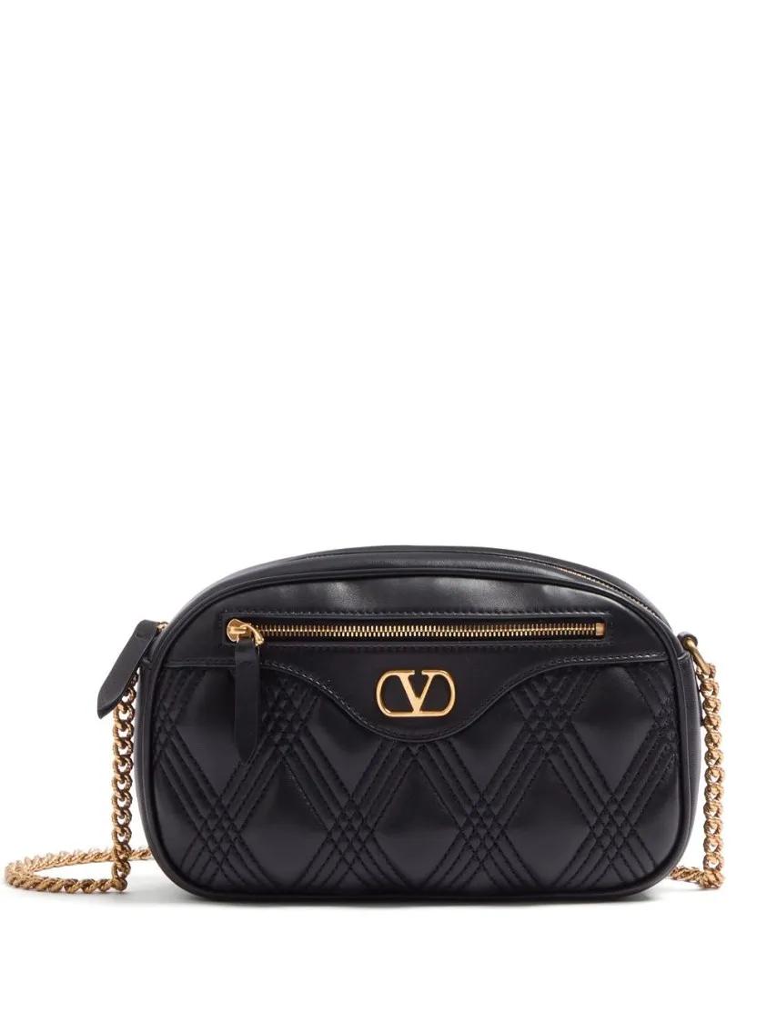 Valentino Garavani Hobo bags - Quiltie 67 Medium Camera Bag in zwart