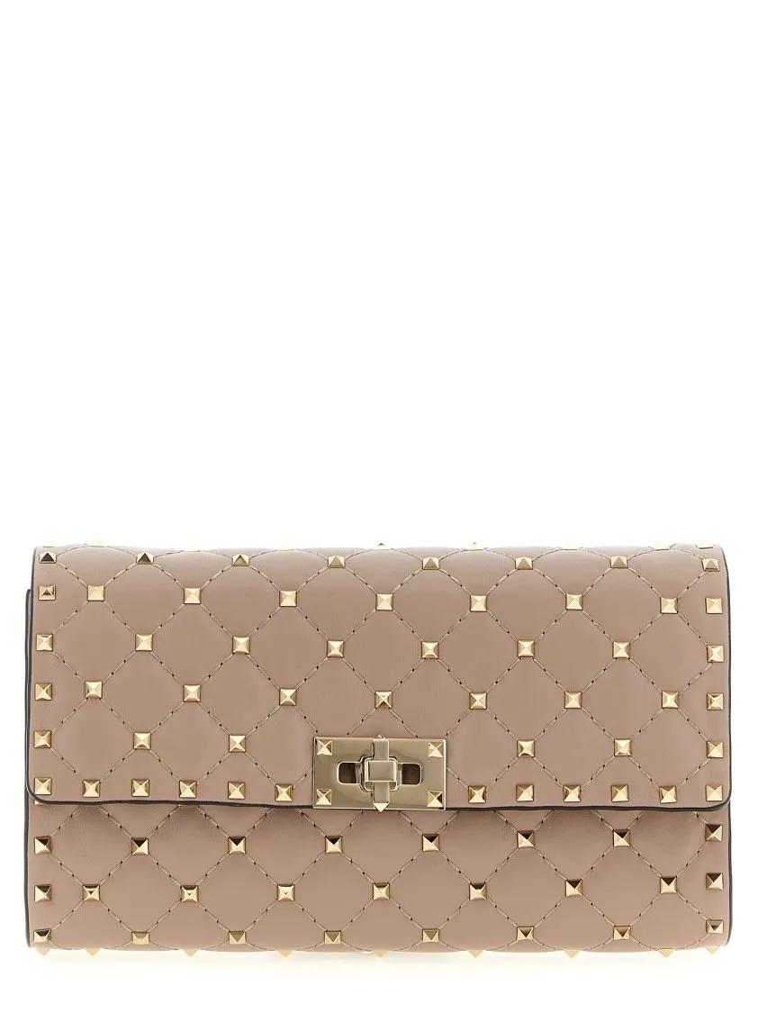 Valentino Garavani Hobo bags - 'Rockstud Spike' Shoulder Bag in roze