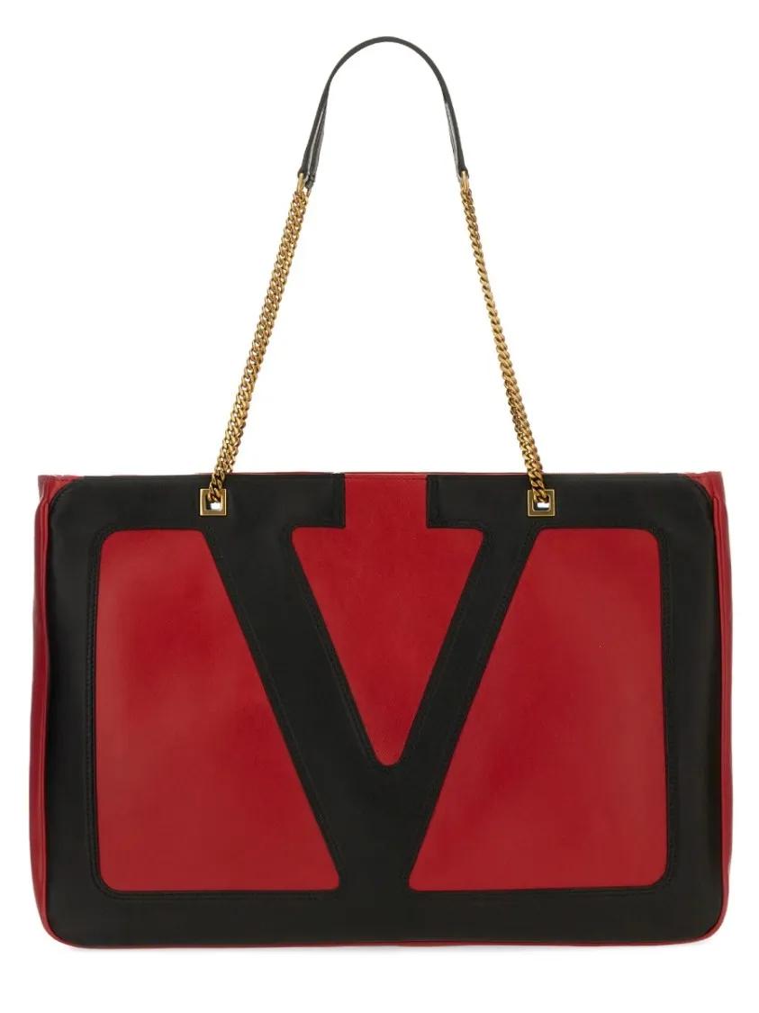 Valentino Garavani Shoppers & Totes - Large Shopping Bag "Viva Superstar" in rood
