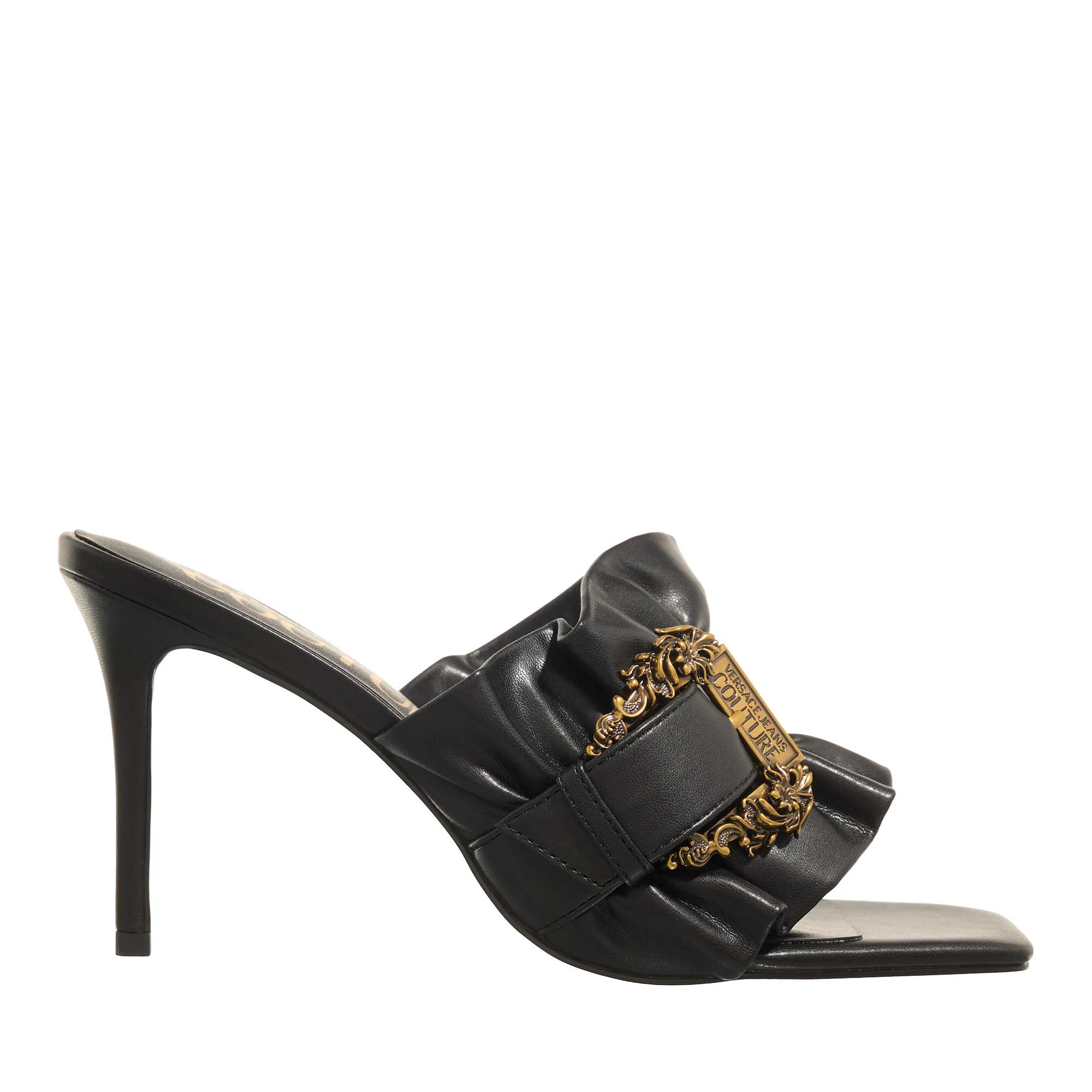 Versace Jeans Couture Sandalen met hak - Fondo Emily Dis. S70 in zwart
