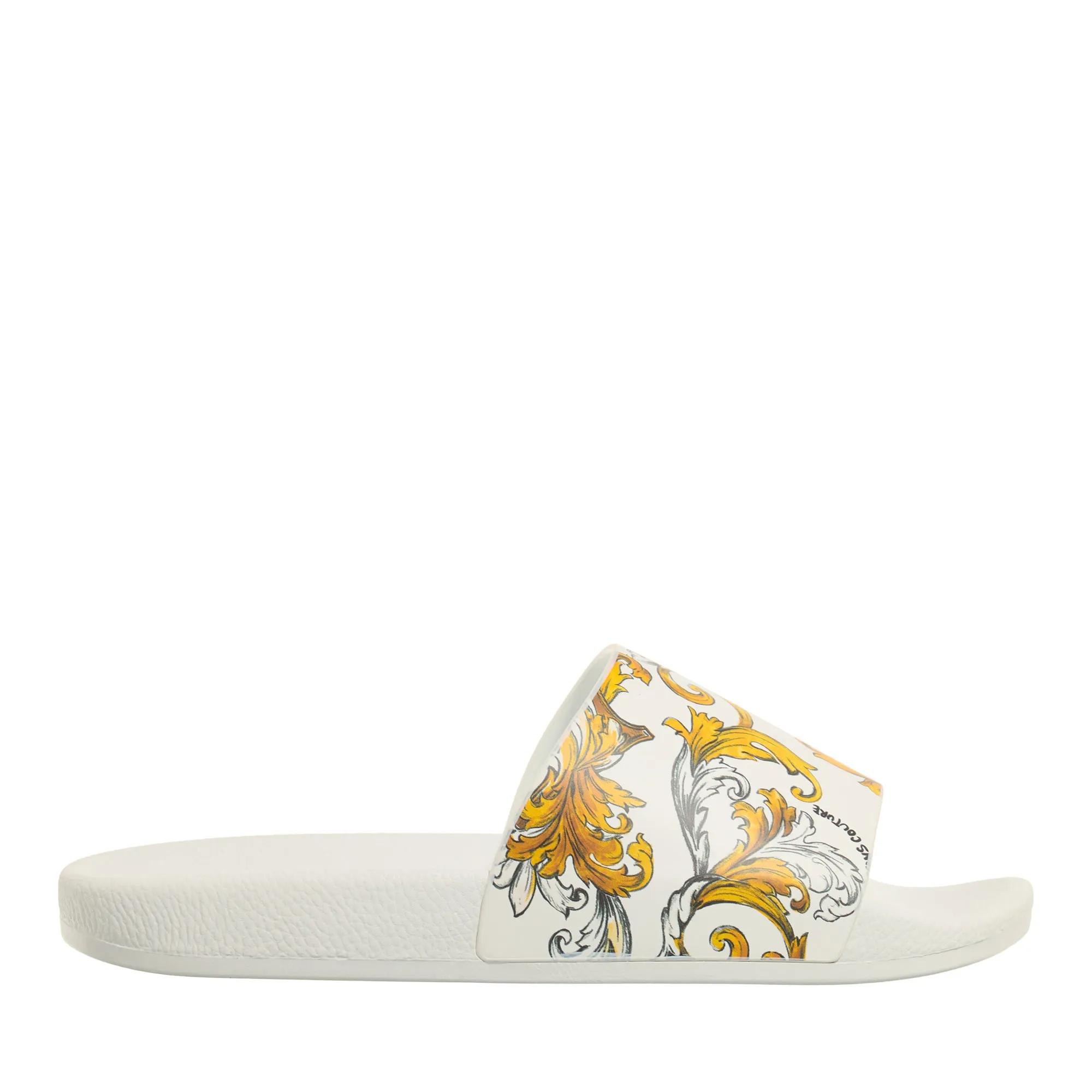Versace Jeans Couture Slippers & Mules - Fondo Shelly Dis. Sq3 in wit