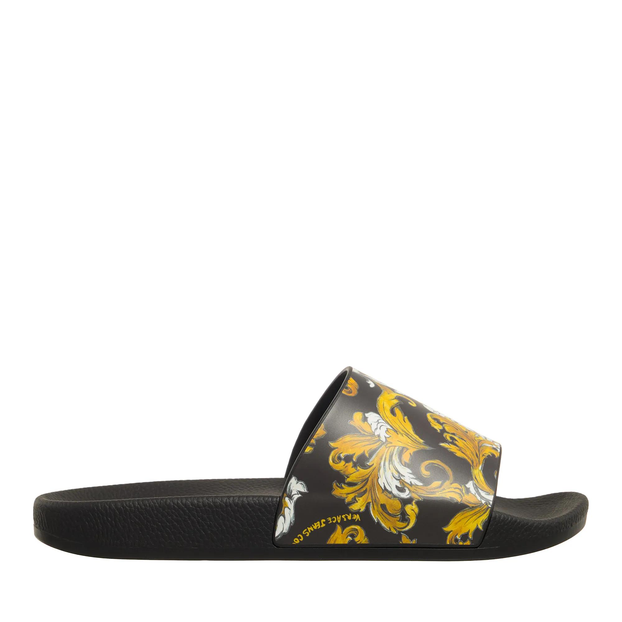 Versace Jeans Couture Slippers & Mules - Fondo Shelly Dis. Sq3 in zwart