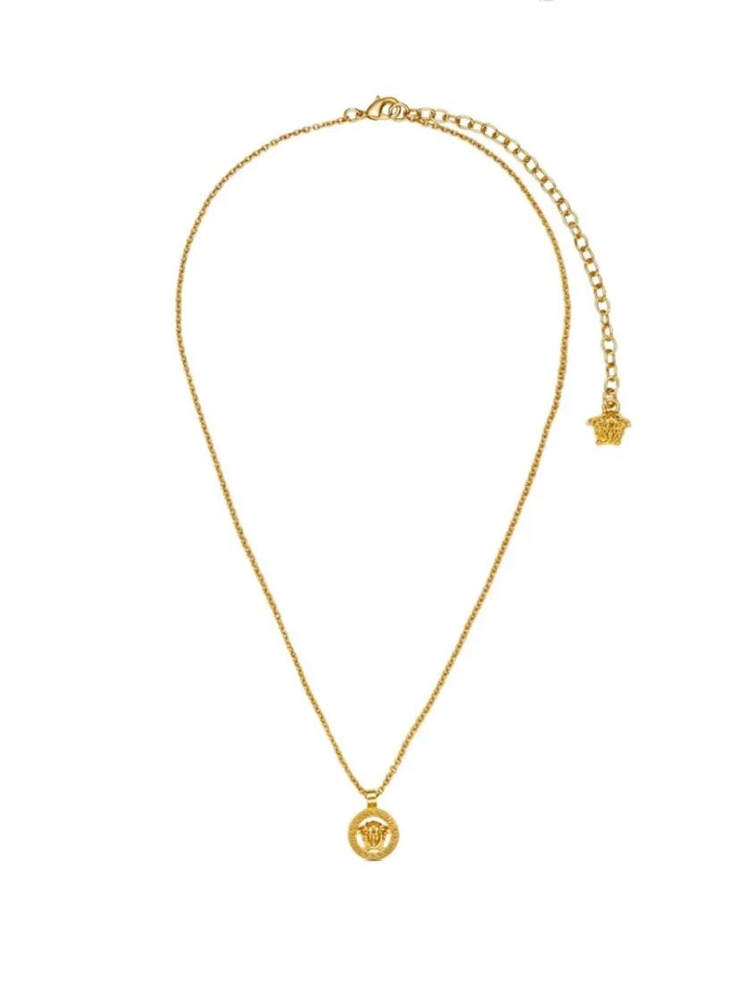 Versace Kettingen - Medusa Pendant Necklace '95 in gold