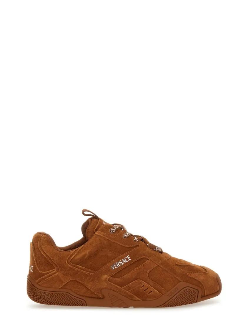 Versace Low-Top Sneakers - "Galaxia" Sneakers in bruin