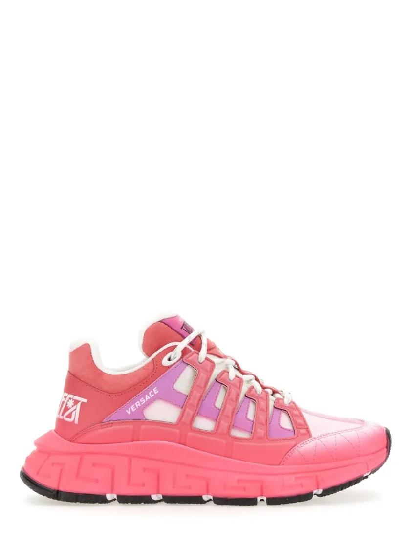 Versace Low-Top Sneakers - Trigrecha Sneaker in roze