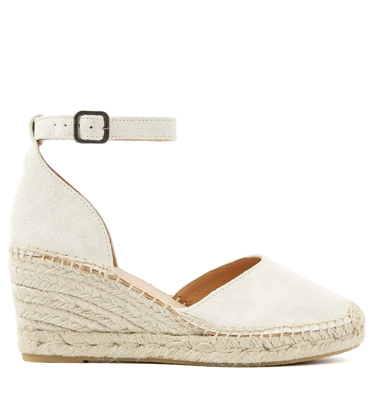 Via Vai flora braid espadrilles sandalen met hak dames