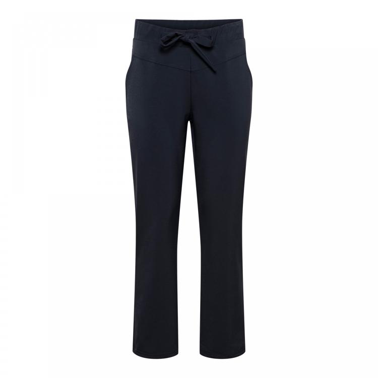 &Co Woman Broek travelstof donkerblauw