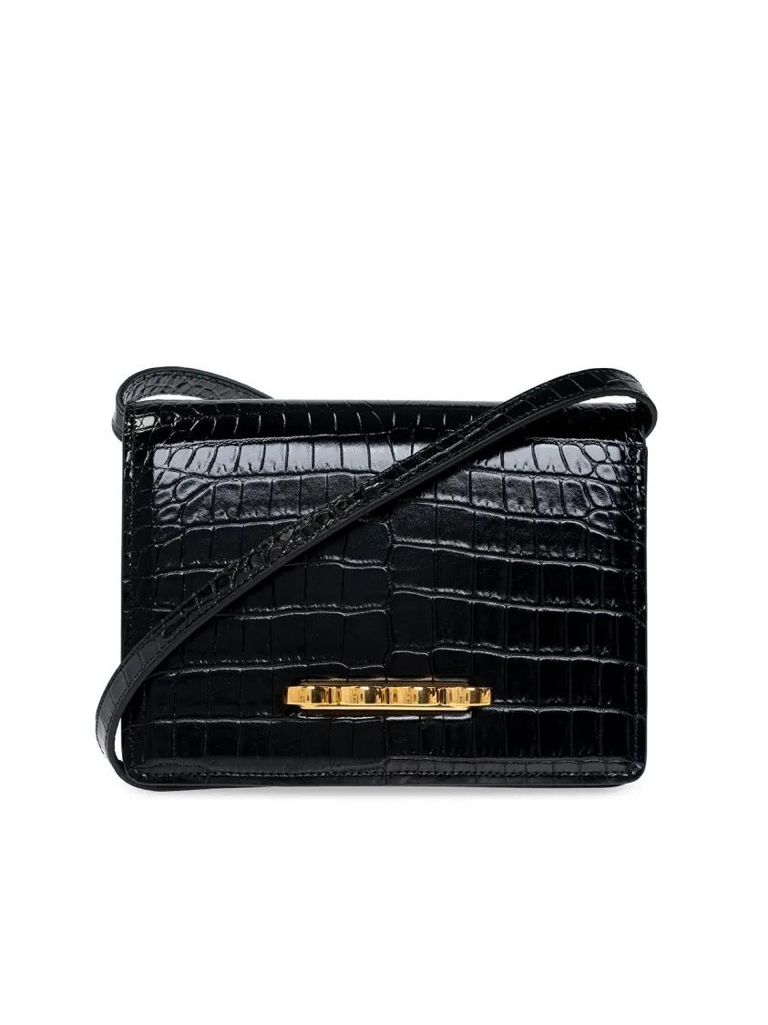 Alexander McQueen Hobo bags - The Four Ring Crossbody Bag in zwart