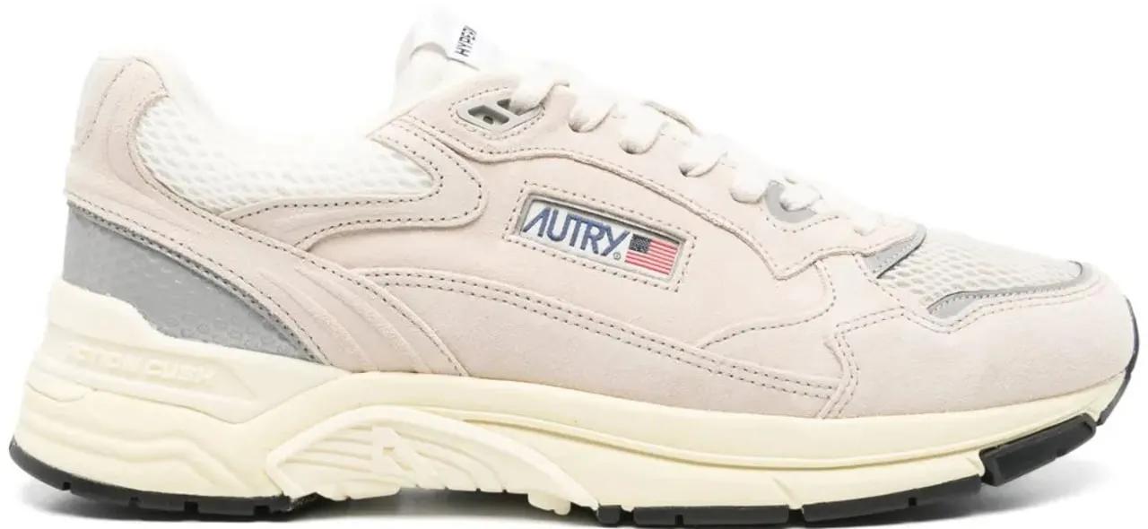 Autry Low-Top Sneakers - "Hyperway" Sneakers - Beige in grijs