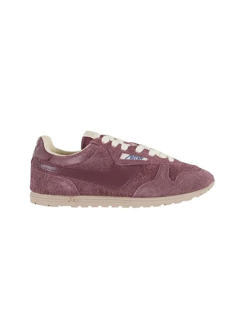 Autry Low-Top Sneakers - Windspin Low Sue Lea Amarone Sneakers in roze