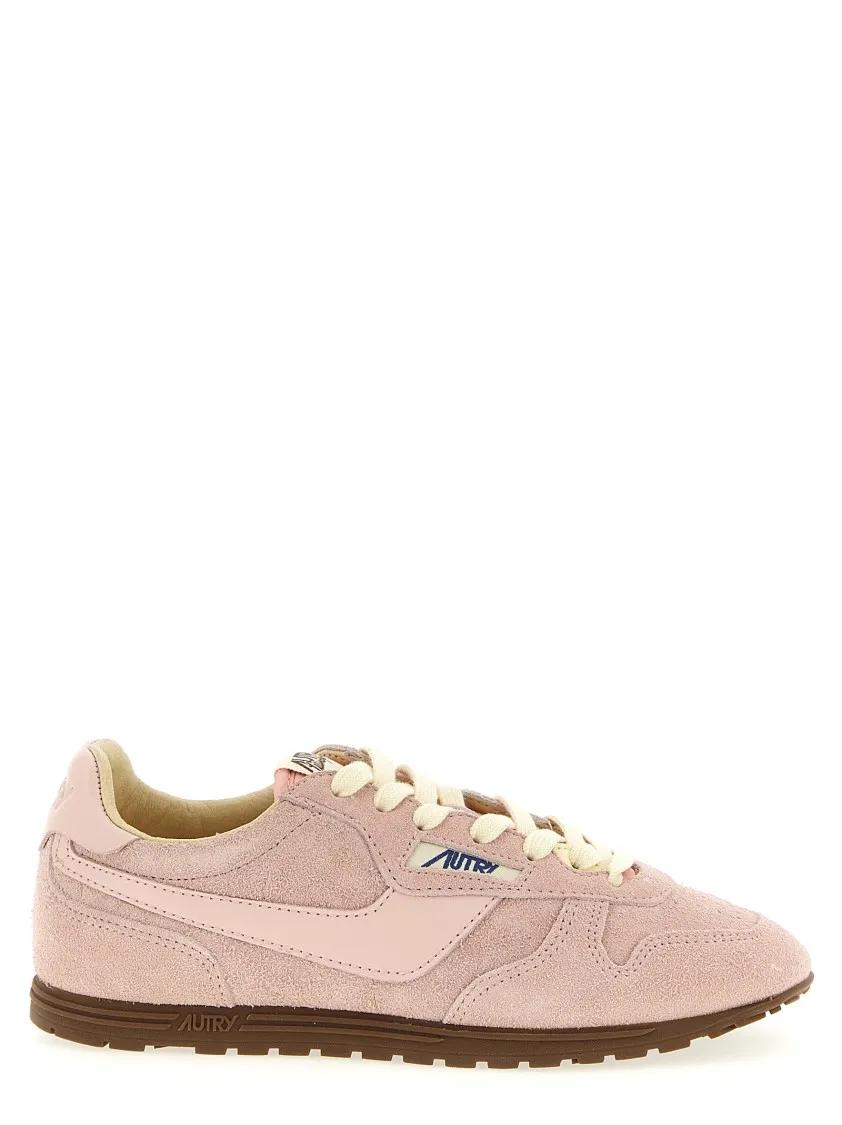 Autry Low-Top Sneakers - Windspin' Sneakers in roze