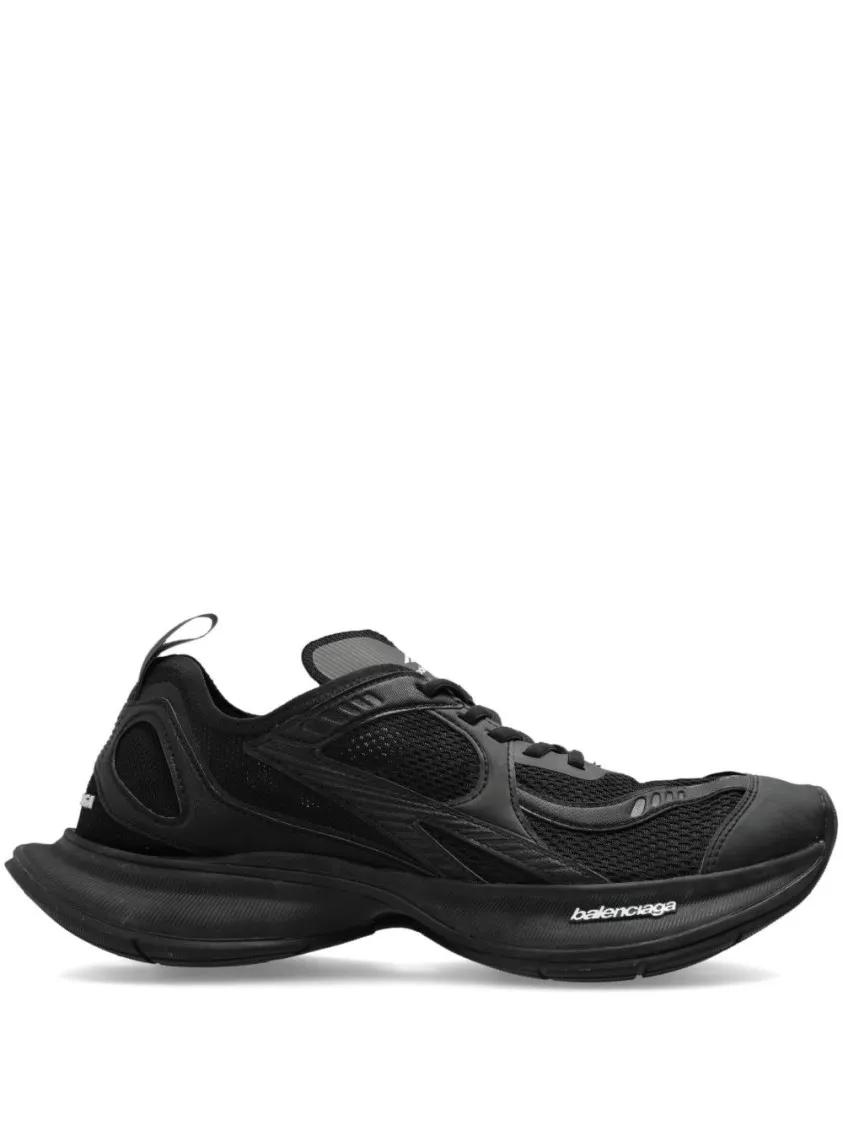Balenciaga Low-Top Sneakers - Circuit Sneaker in zwart