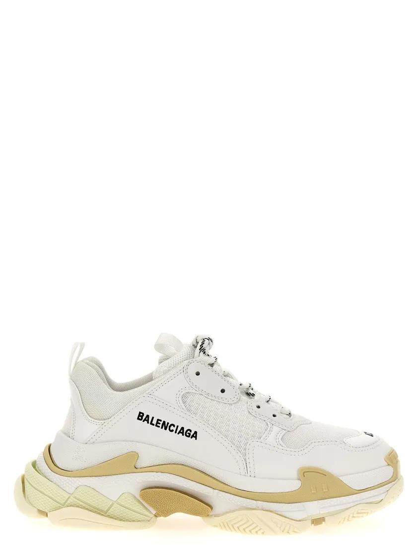 Balenciaga Low-Top Sneakers - 'Triple S' Sneakers in wit