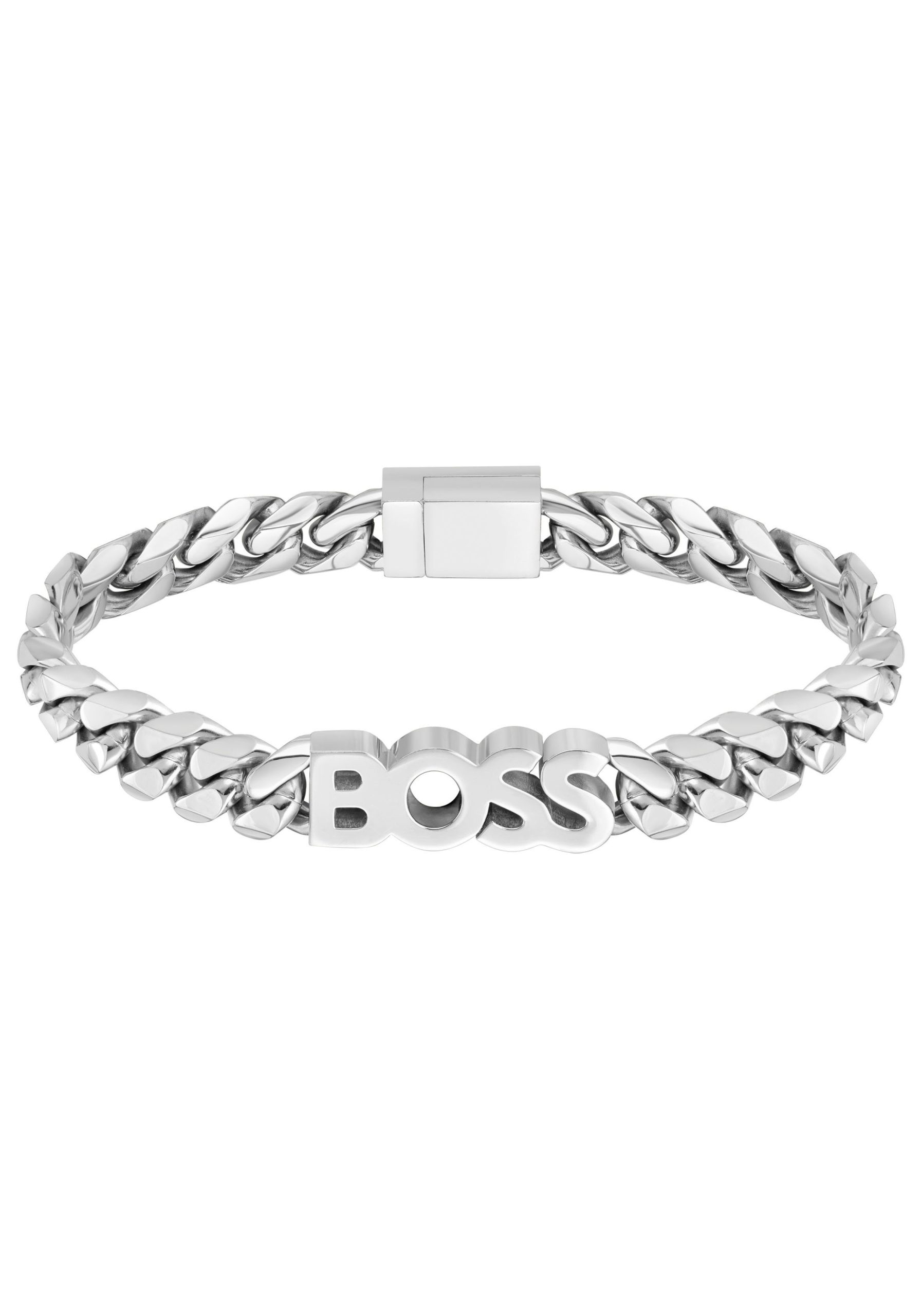 Boss Armband Sieraden roestvrij staal armbanden panzerketting KASSY voor hoodie, shirt, jeans, sneakers, ondergoed, hugo, boss orange!