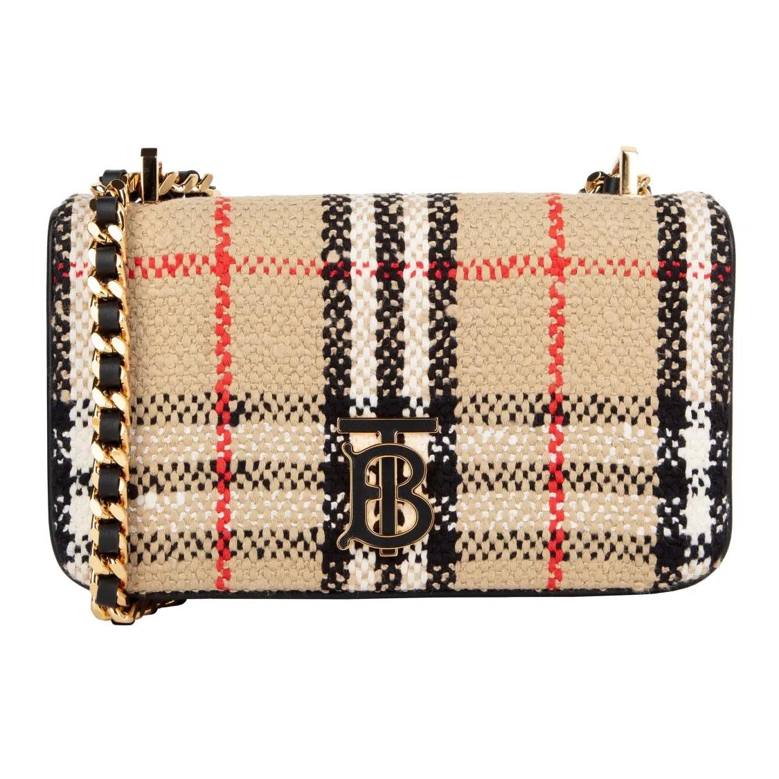 Burberry Hobo bags - Lola Bag With Vintage-Check in beige