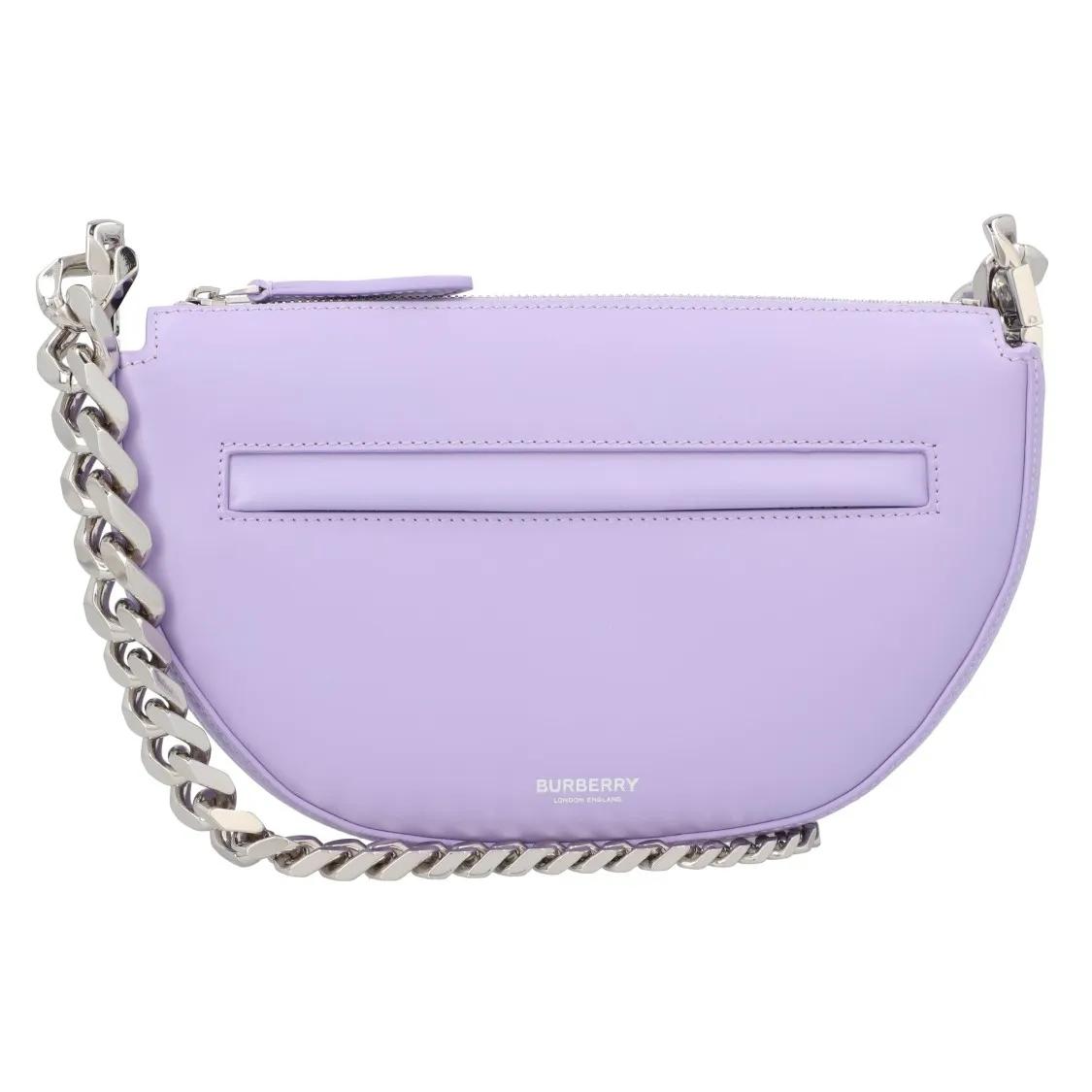 Burberry Hobo bags - Olympia Mini Leather Shoulder Bag in paars