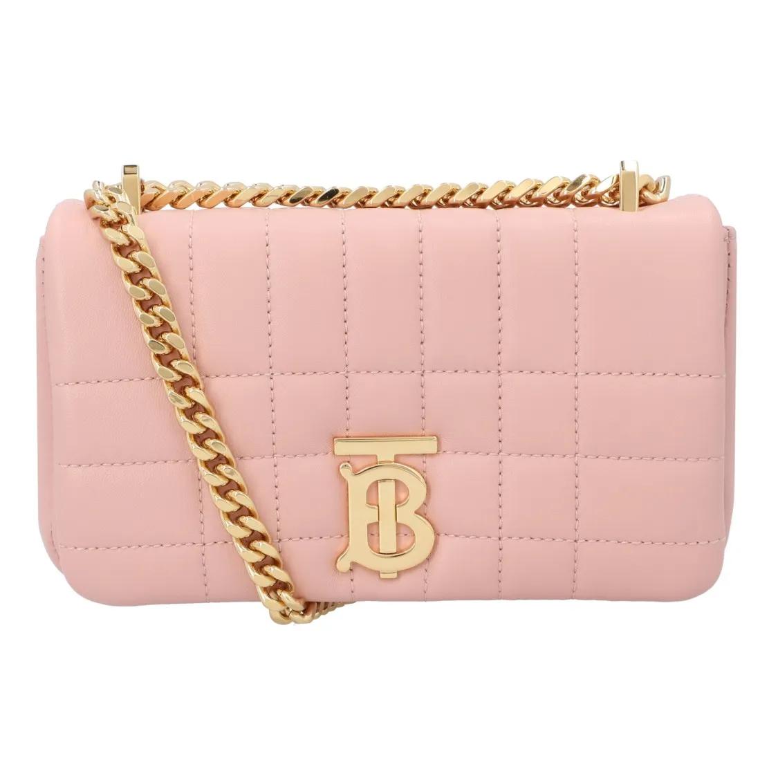 Burberry Hobo bags - Quilted Leather Lola Mini Bag in roze
