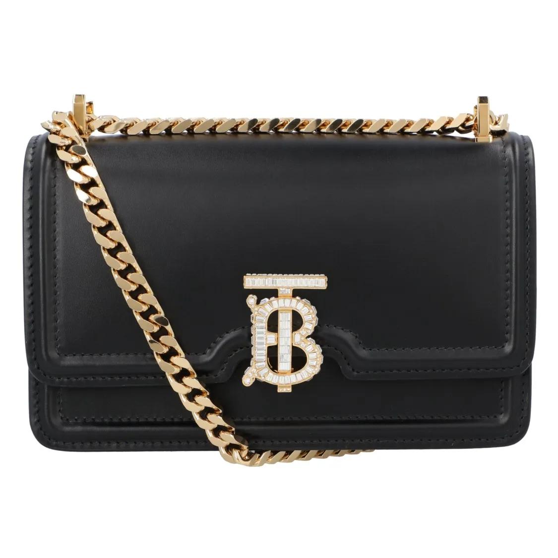 Burberry Hobo bags - Tb Embellished Foldover Shoulder Bag in zwart
