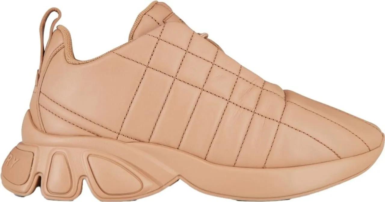 Burberry Low-Top Sneakers - Tnr Classic Quilted Sneakers in beige