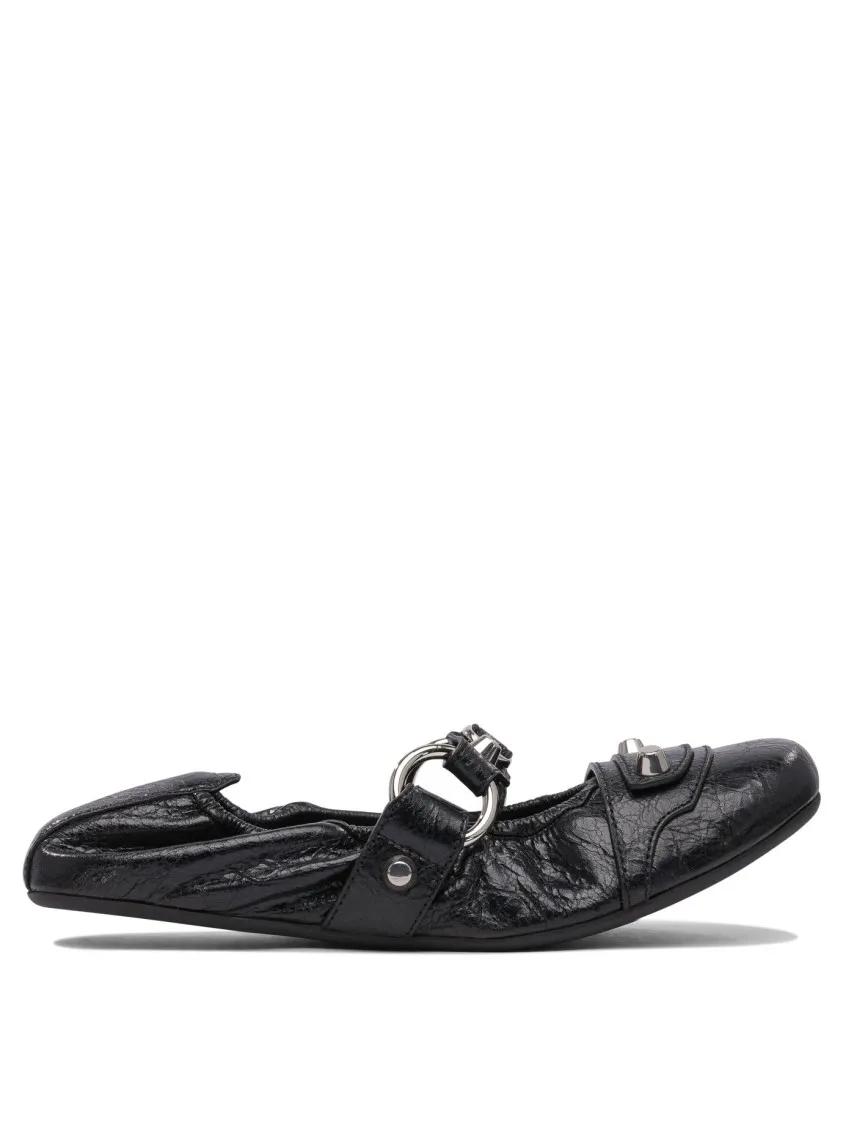 - 'City' Ballet Flats in zwart