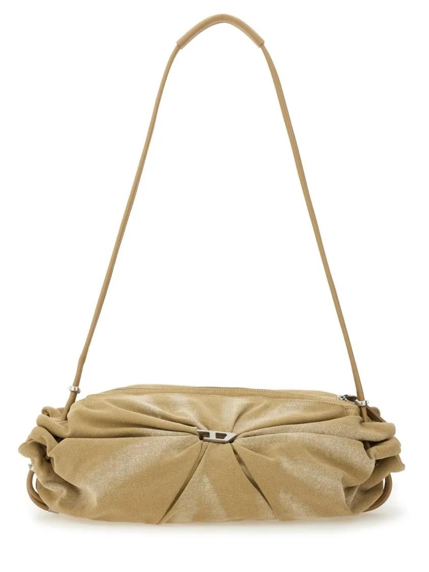 Diesel Hobo bags - "Scrunch-D" Bag in bruin