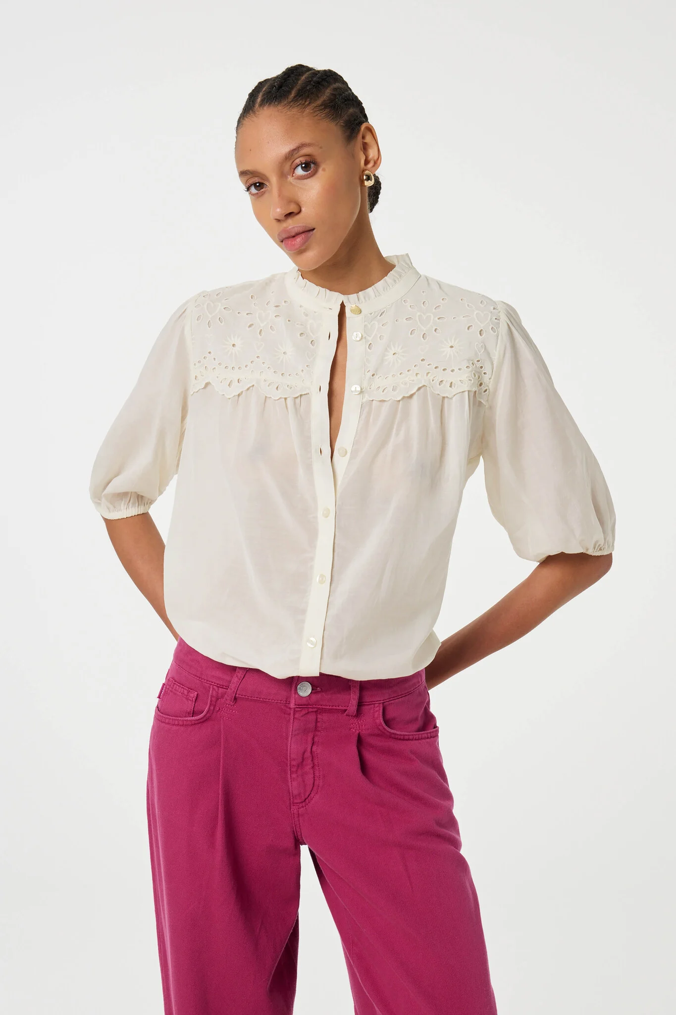 Fabienne Chapot Cltbls94ss251009 thirsa blouse