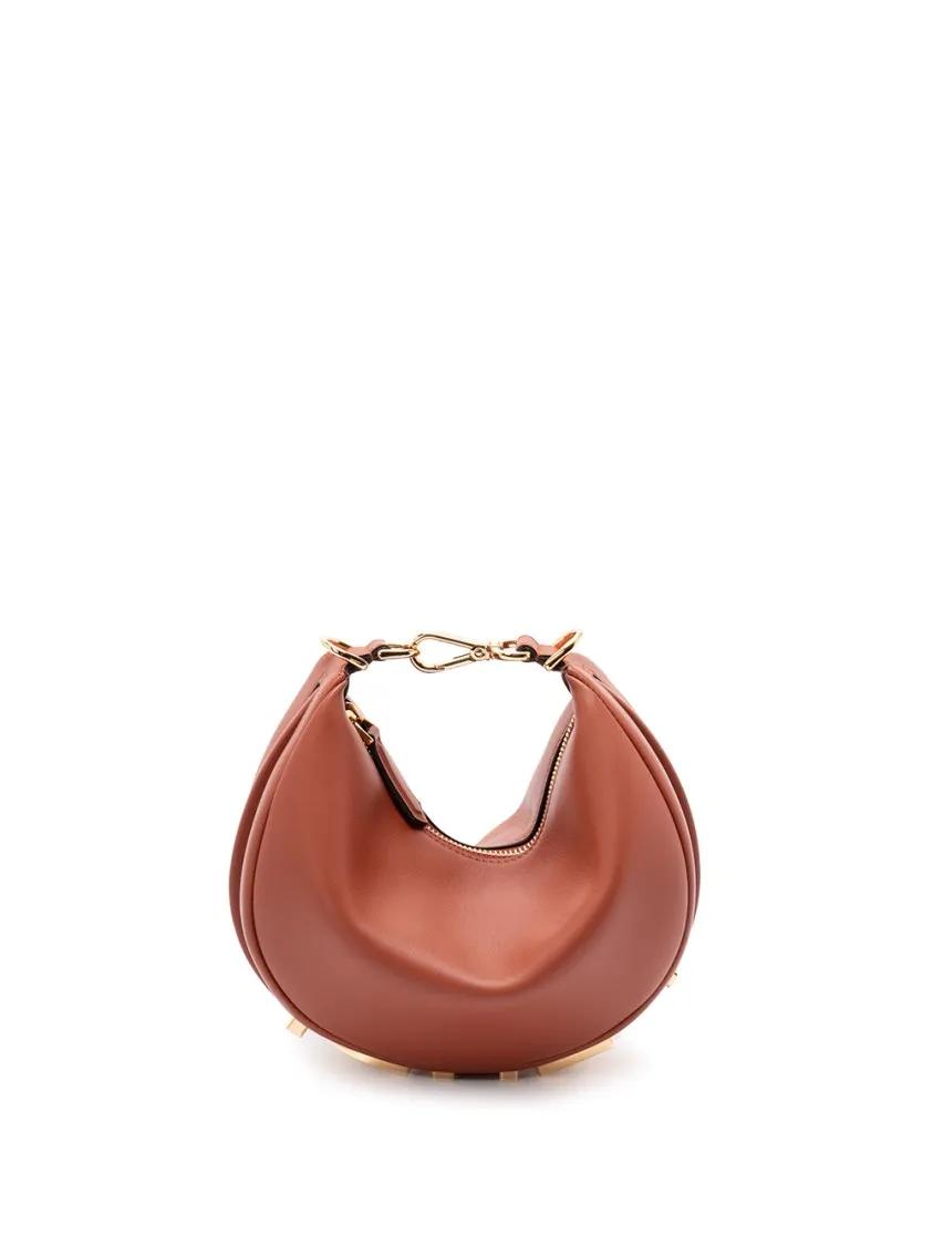 Fendi Hobo bags - `Graphy` Mini Bag in bruin