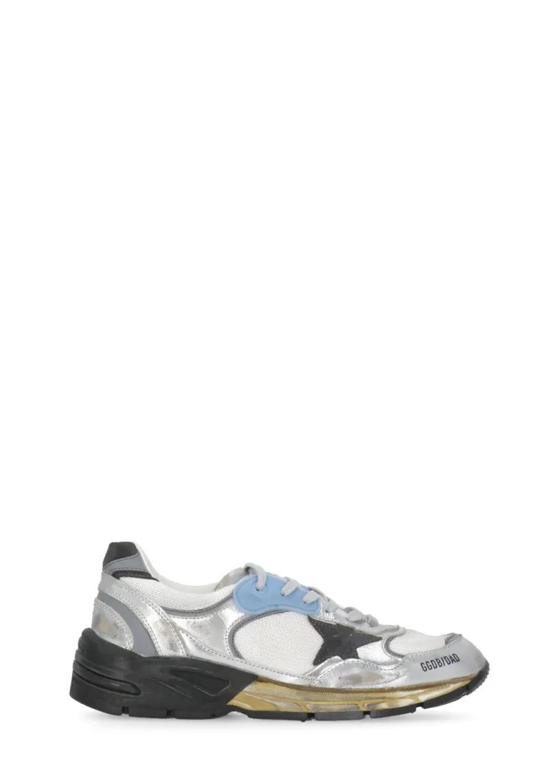 Golden Goose Low-Top Sneakers - Running Dad Sneakers in zilver