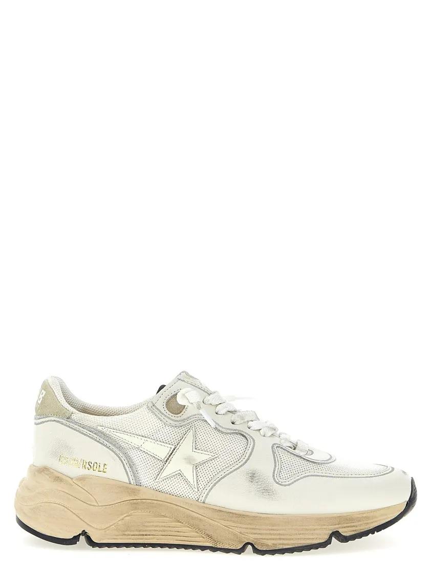 Golden Goose Low-Top Sneakers - 'Running Sole' Sneakers in wit