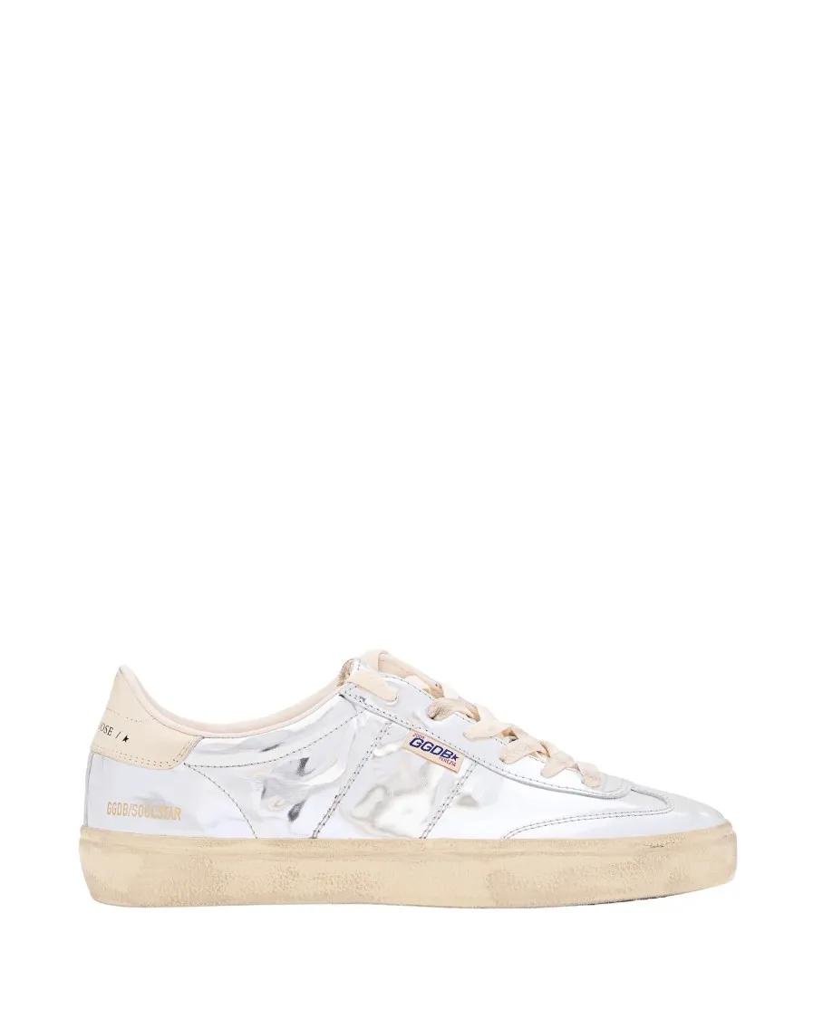 Golden Goose Low-Top Sneakers - Soul-Star Sneakers in wit