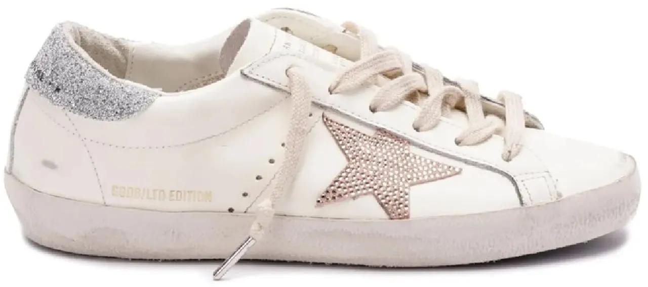 Golden Goose Low-Top Sneakers - Super Star Low-Top Sneakers in meerkleurig