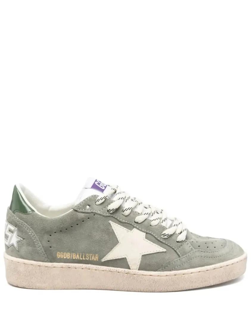 Golden Goose Low-Top Sneakers - Super Star Sneakers in groen