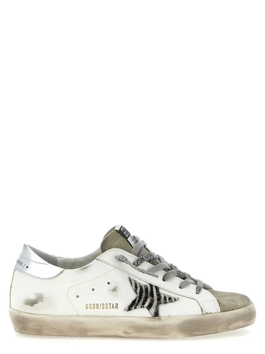 Golden Goose Low-Top Sneakers - 'Superstar Classic' Sneakers in wit