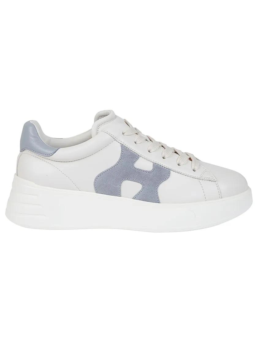 Hogan Low-Top Sneakers - H562 Modern Leather Sneakers in wit