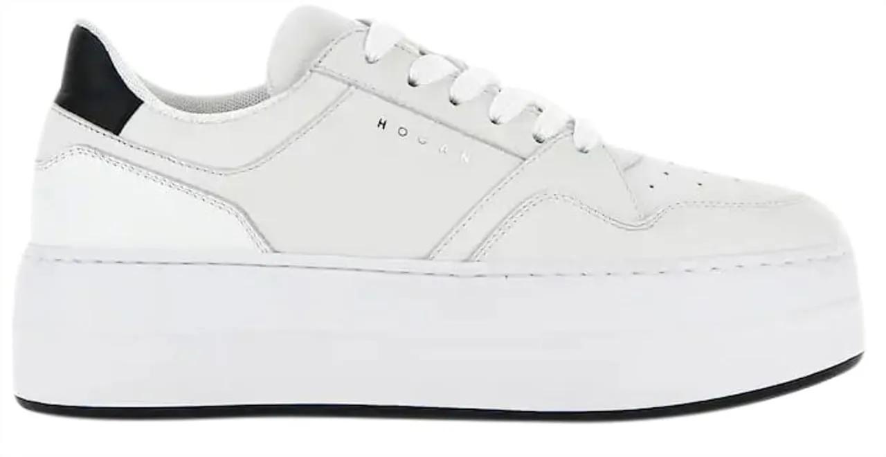 Hogan Low-Top Sneakers - H670 Sneakers - Leather - White in wit