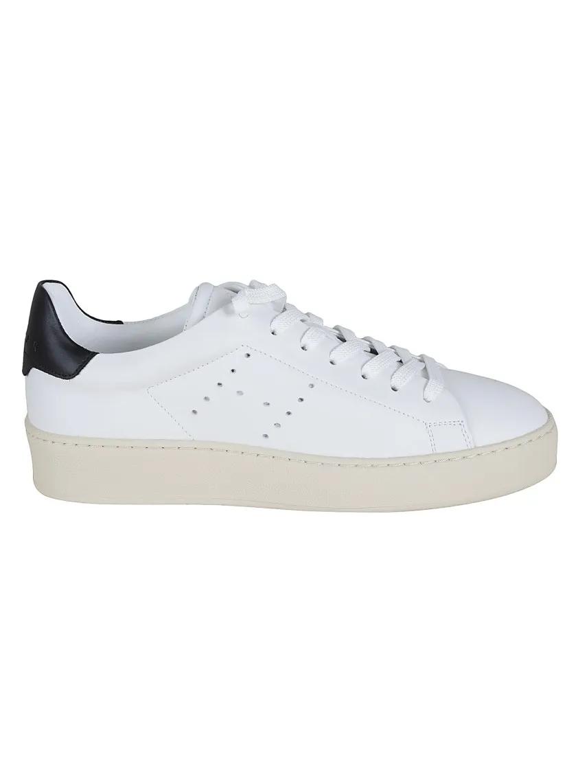 Hogan Low-Top Sneakers - H672 White Leather Sneakers in wit