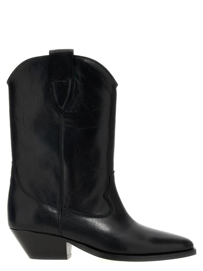 Isabel Marant Boots - 'Duerto' Ankle Boots in zwart