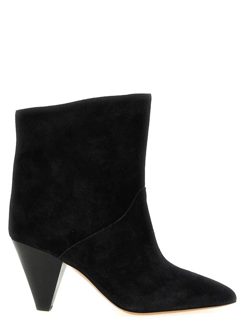 Isabel Marant Boots - 'Loline' Ankle Boots in zwart