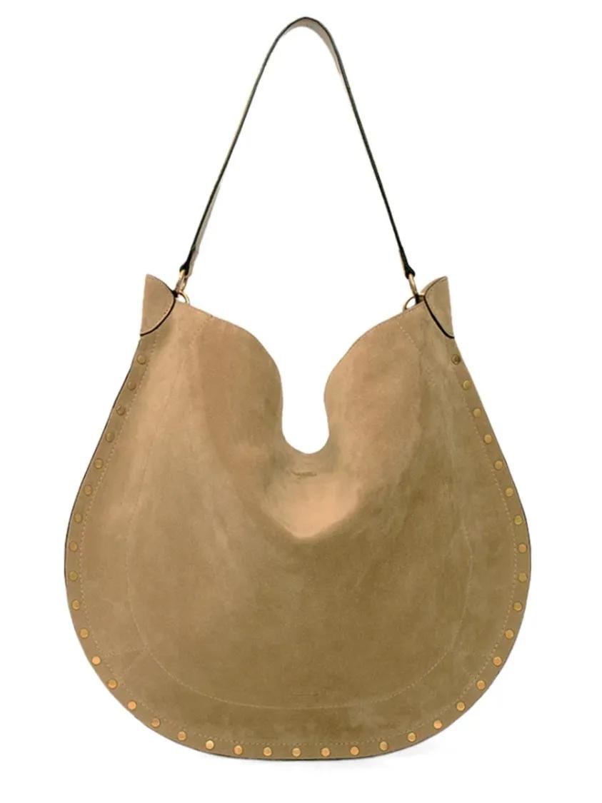 Isabel Marant Hobo bags - "Oskan" Hobo Bag in beige