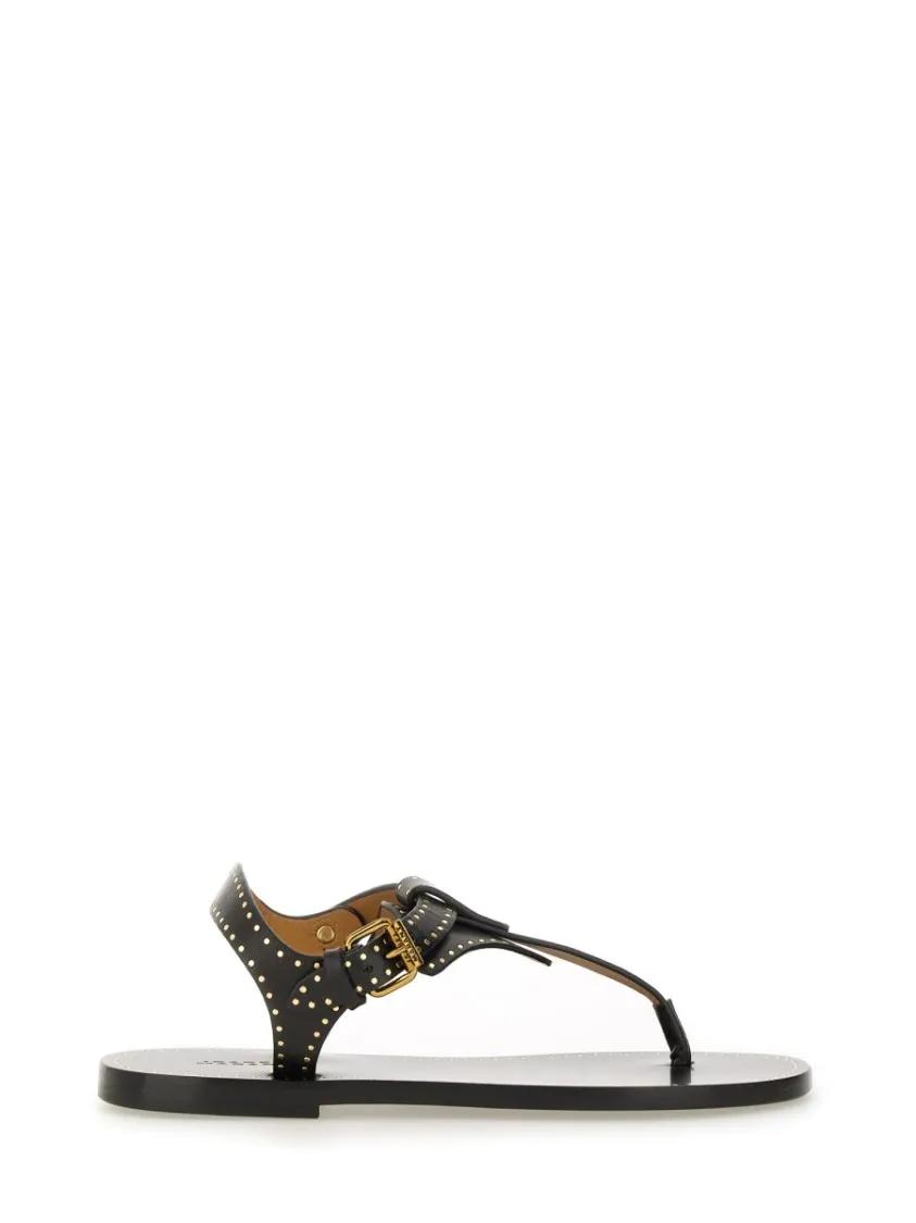 Isabel Marant Sandalen - "Joony" Sandal in zwart