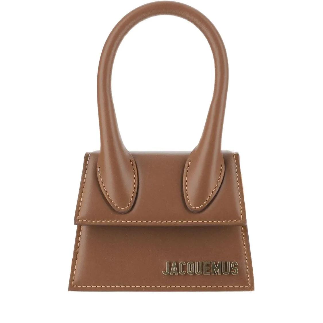 Jacquemus Hobo bags - Le Chiquito Moyen Bag in bruin