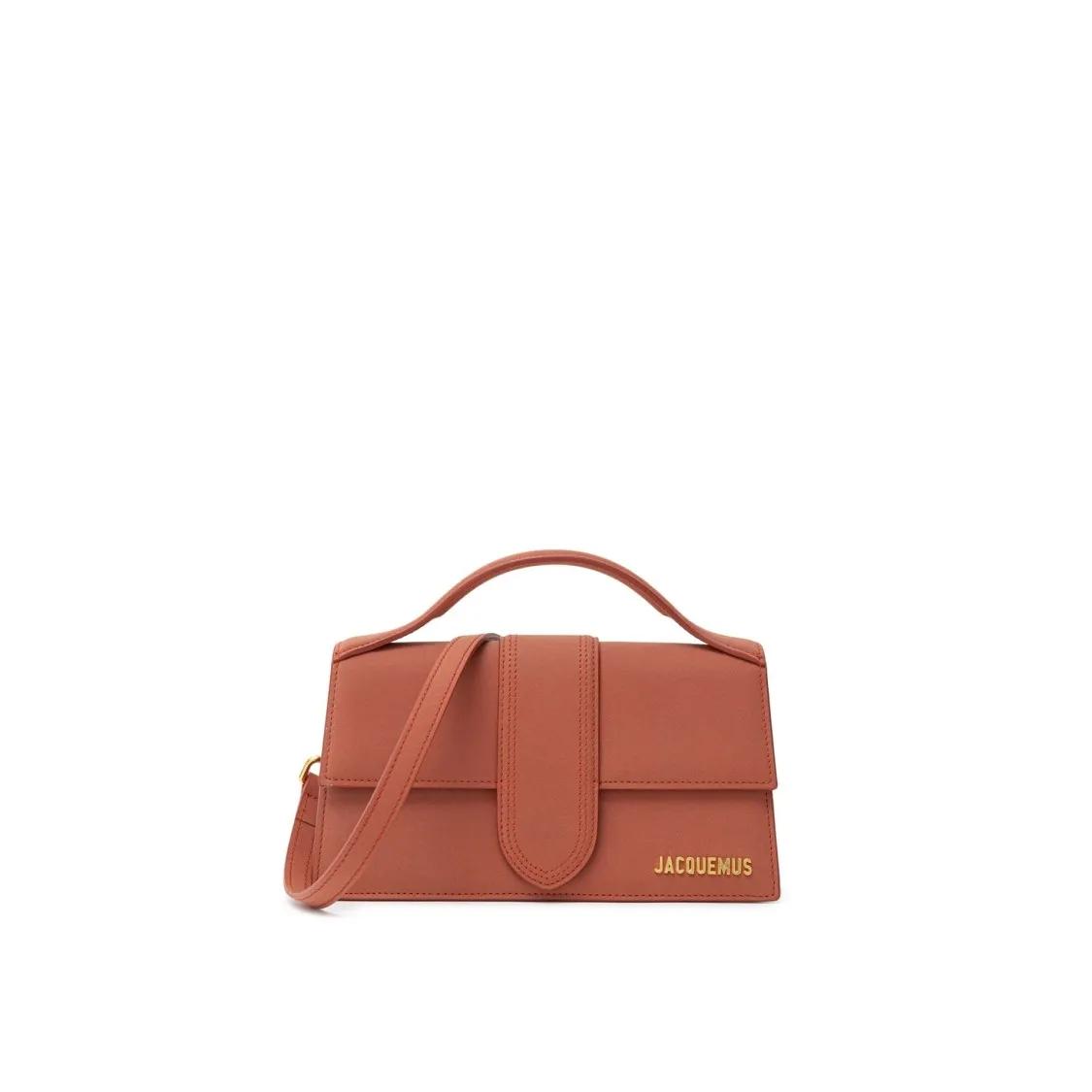 Jacquemus Hobo bags - Le Grand Bambino Shoulder Bag in bruin