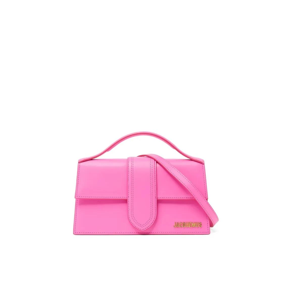 Jacquemus Hobo bags - Le Grand Bambino Shoulder Bag in roze