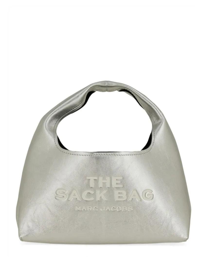 Marc Jacobs Crossbody bags - The Sack Mini Bag in zilver