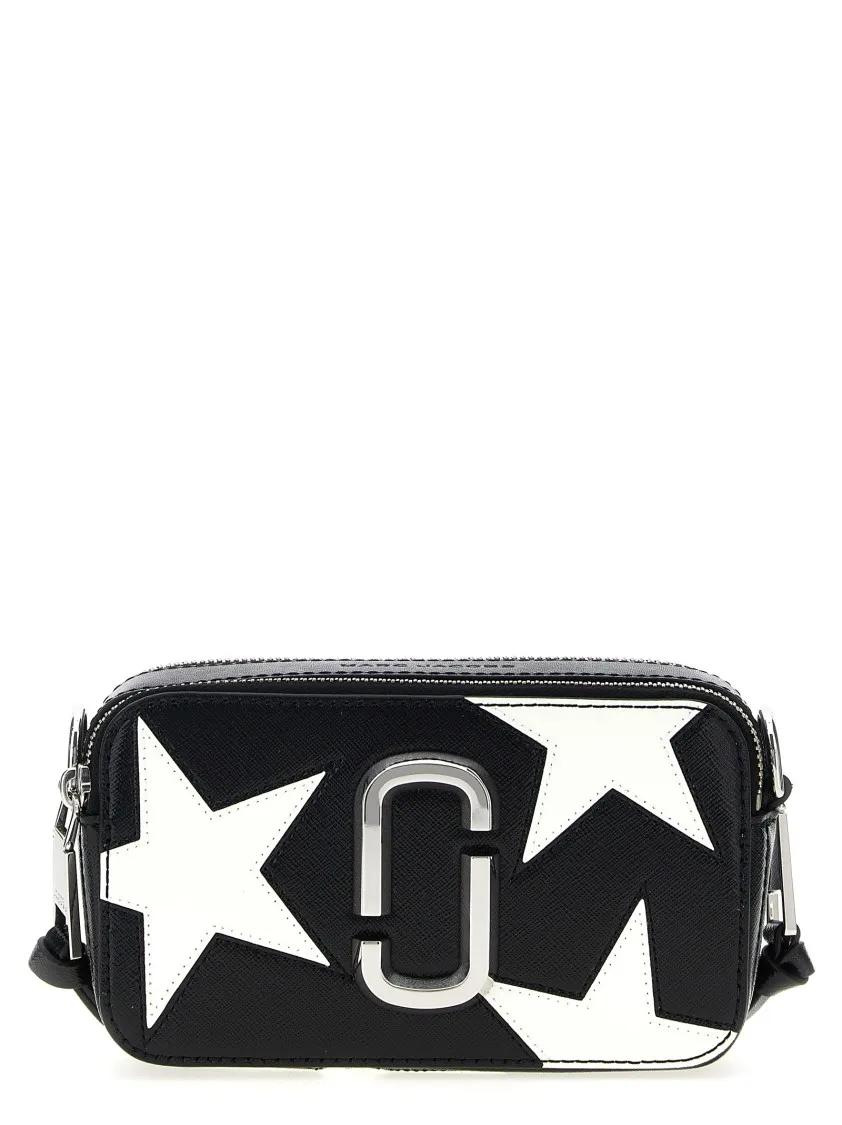 Marc Jacobs Hobo bags - 'The Star Patchwork Snapshot' Crossbody Bag in zwart