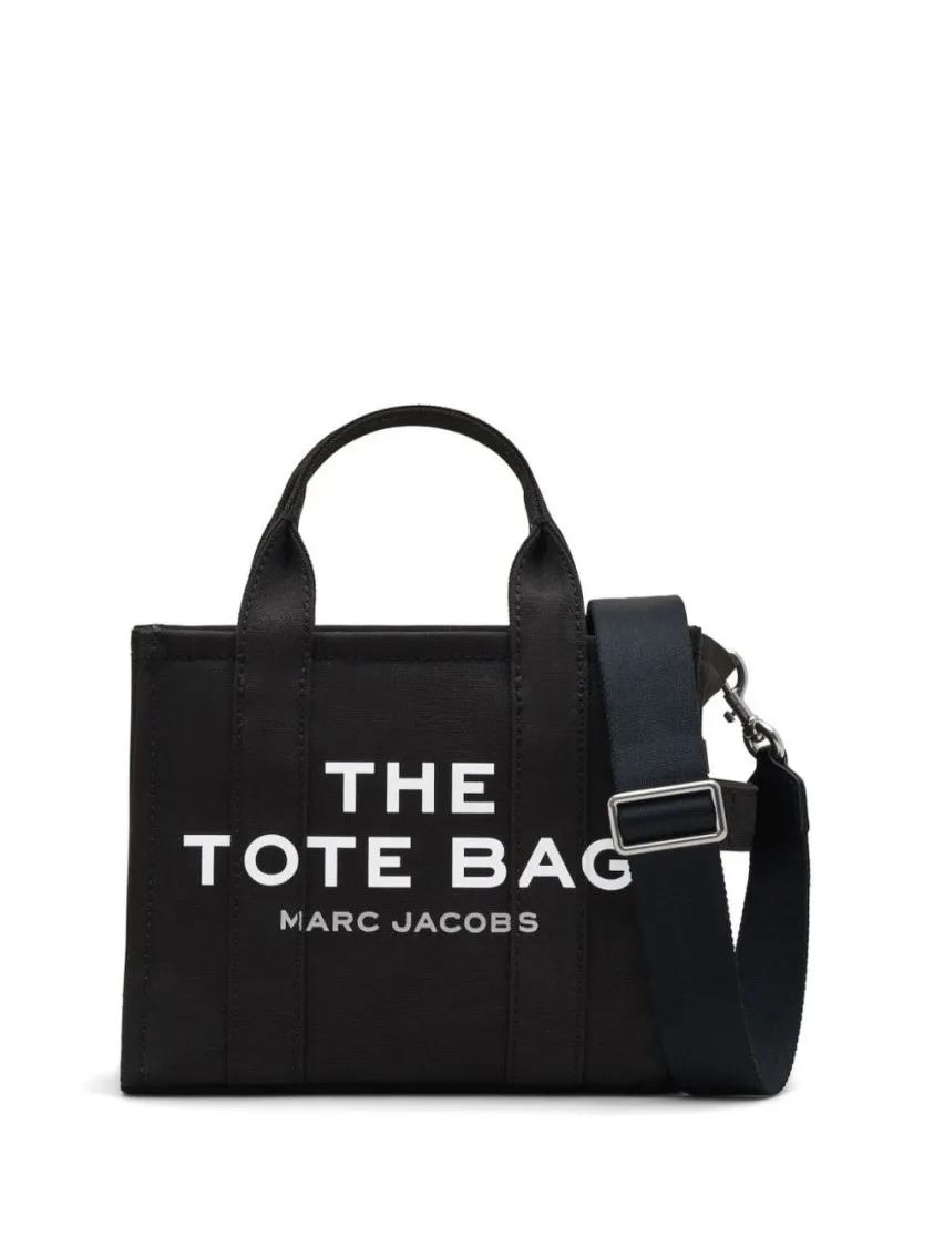 Marc Jacobs Shoppers & Totes - Compact Structured Tote Bag With Bold Lettering in zwart